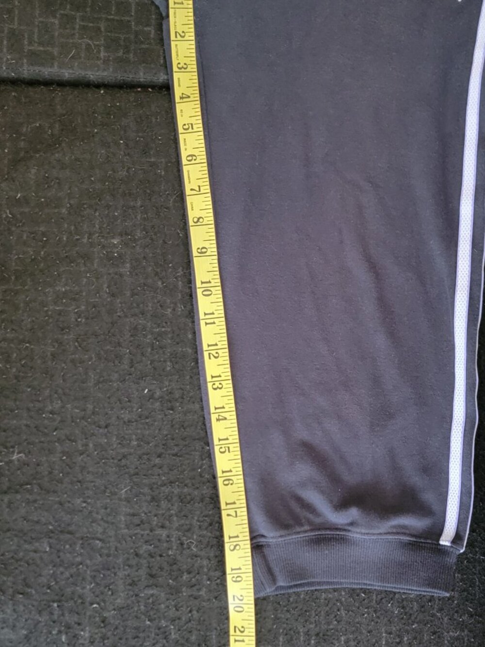 ADIDAS BLACK CAPRI - Picture 7 of 9